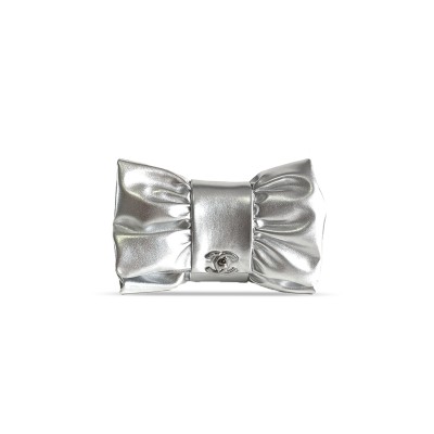 CHANEL 24B EVENING BAG SHINY LAMBSKIN AS5129 (22*15*4cm)